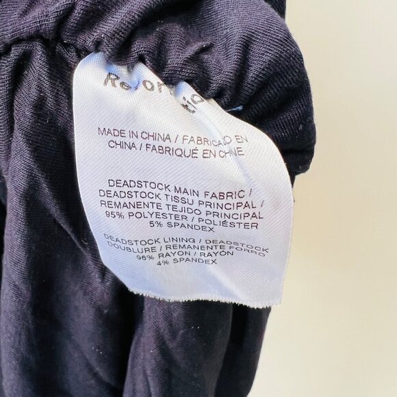 Reformation Tiel knit dress in Desert Daisy, Navy/ white, Size S - Picture 7 of 7